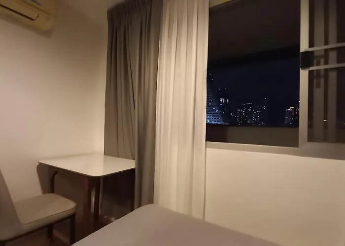 아파트 Panoramic View At Silom 방콕