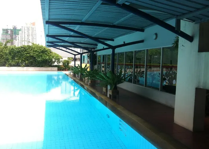 Panoramic View At Silom 아파트 방콕